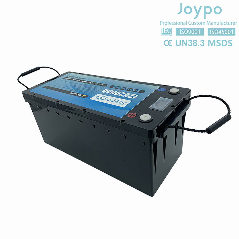 RV Camper Longue durée de vie LFP Lifepo4 Batterie 12V 24V 100Ah 200Ah avec BMS intelligent