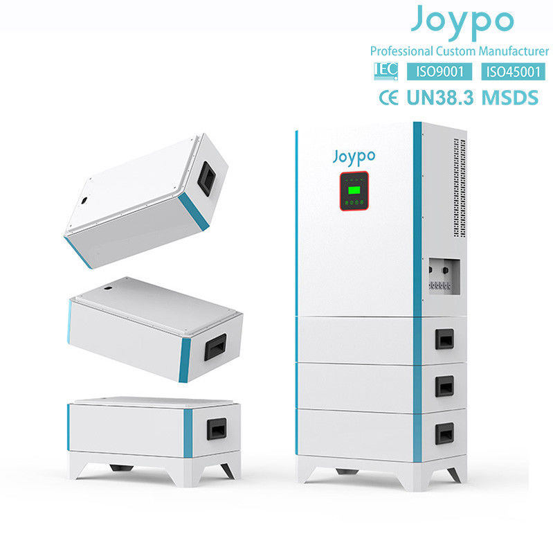 Système de stockage d'énergie solaire tout en un 10kw 15kwh avec onvertisseur hybride à 3 phases