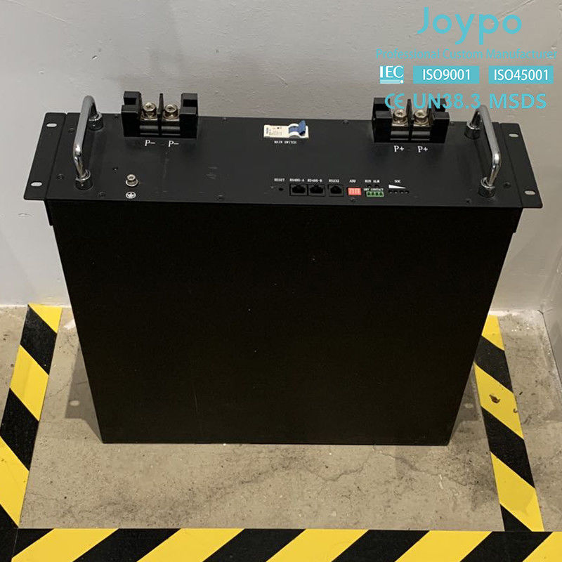 Montage sur rack stockage solaire batterie au lithium cycle profond 51.2V 100Ah batterie au lithium