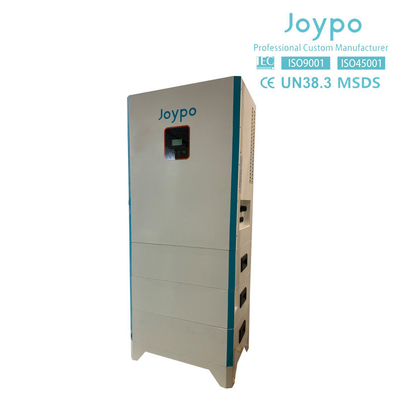 Système de stockage d'énergie solaire tout en un 10kw 15kwh avec onvertisseur hybride à 3 phases
