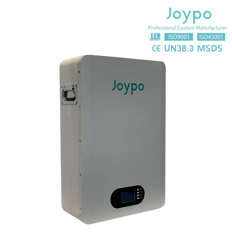 Accueil 16S1P Power Wall Battery LiFePO4 Li-ion Batterie solaire pour le système de stockage d'énergie
