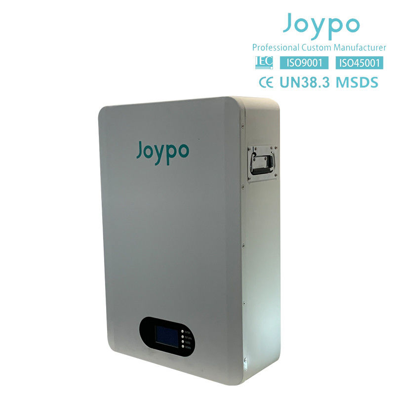 Accueil 16S1P Power Wall Battery LiFePO4 Li-ion Batterie solaire pour le système de stockage d'énergie