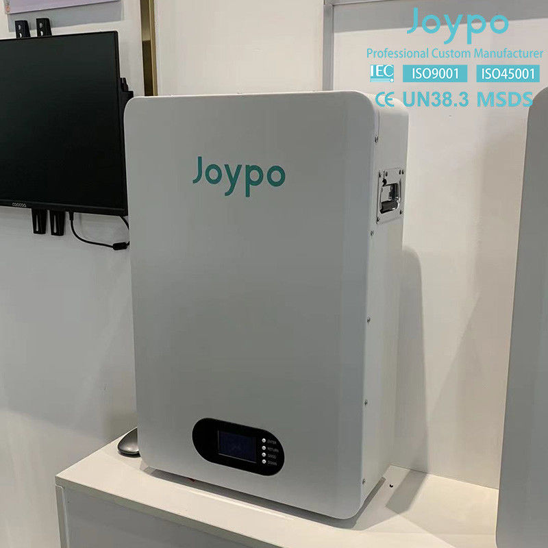 Joypo 51.2V 100Ah 200Ah Batterie de secours pour le ménage Batterie solaire Unités de stockage pour panneaux solaires