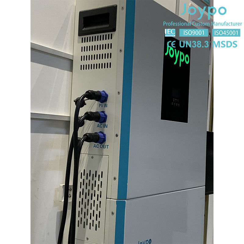 Accueil Système de stockage d'énergie solaire Inverseur monophasique et stockage à la batterie 51.2V