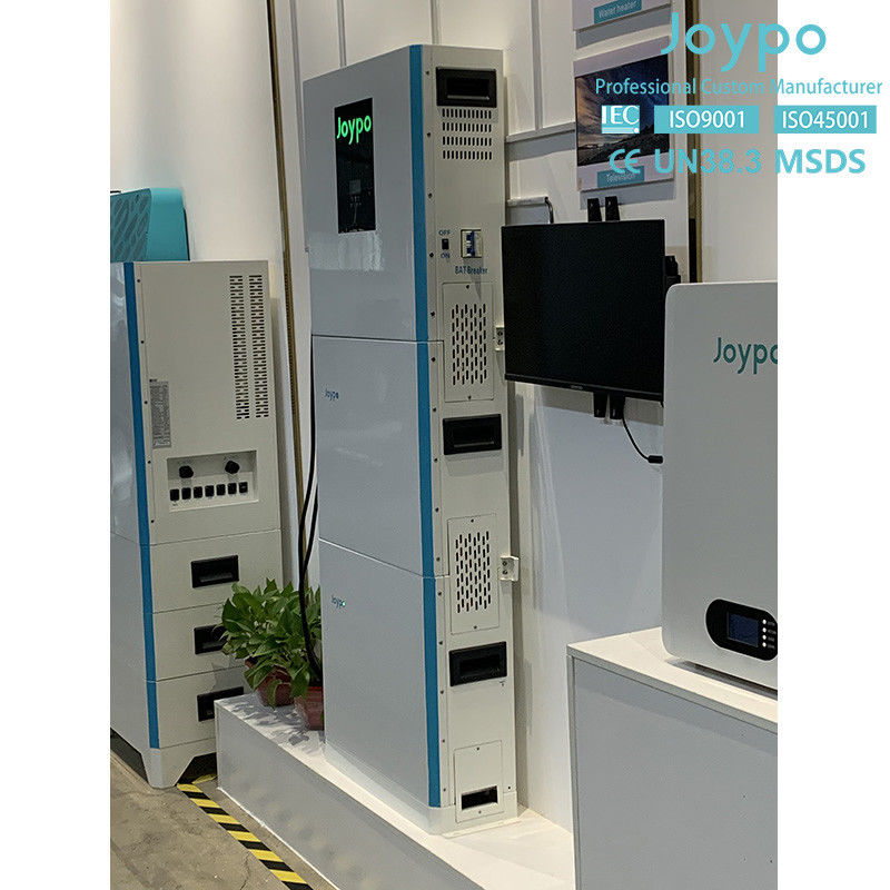 Accueil Système de stockage d'énergie solaire Inverseur monophasique et stockage à la batterie 51.2V