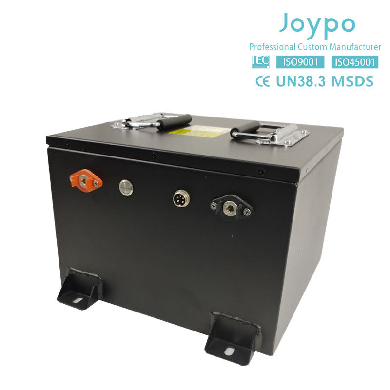 Durée de vie 4000 fois plus longue Durée 48V 50Ah batterie au lithium pour trois roues électriques 25A courant de charge