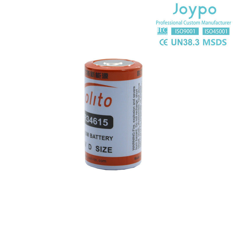 ER34615 3.6V Batterie au lithium 19000 MAH Longue durée de vie Batterie au lithium thionyl chlorure