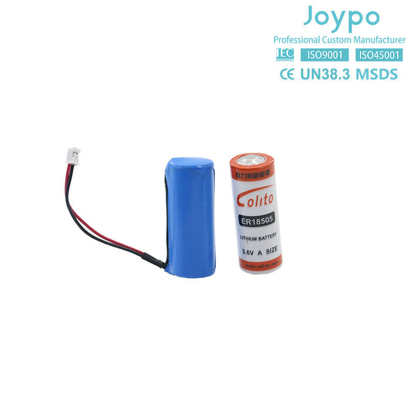 ER18505 Cellule à batterie au lithium primaire 3.6V 4000mAh Cellule à bobine A taille