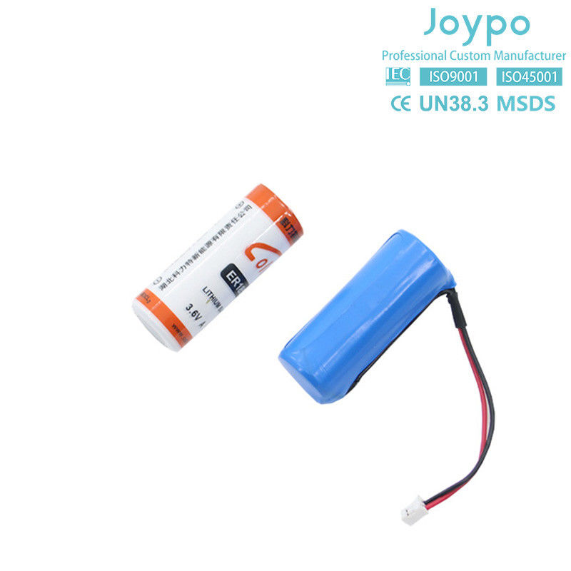 ER18505M Cellule à batterie au lithium non rechargeable de 3,6 V 3000 mah