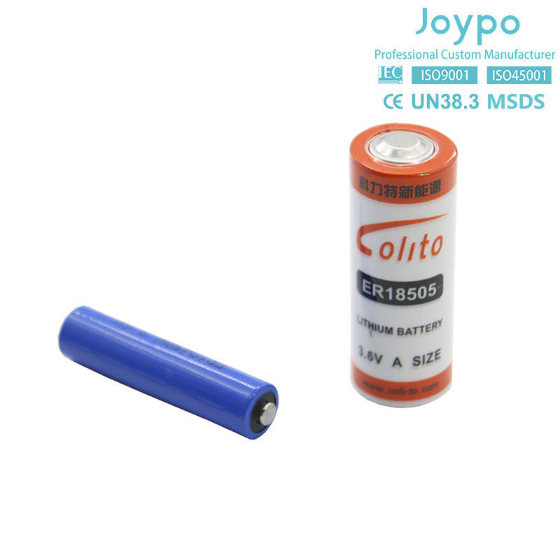 ER18505 Cellule à batterie au lithium primaire 3.6V 4000mAh Cellule à bobine A taille