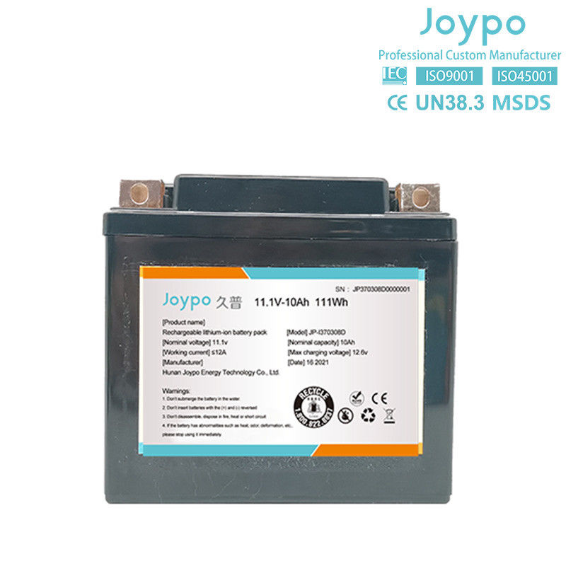 18650 Batterie rechargeable 11,1 V Portable à ions de lithium pour appareils médicaux