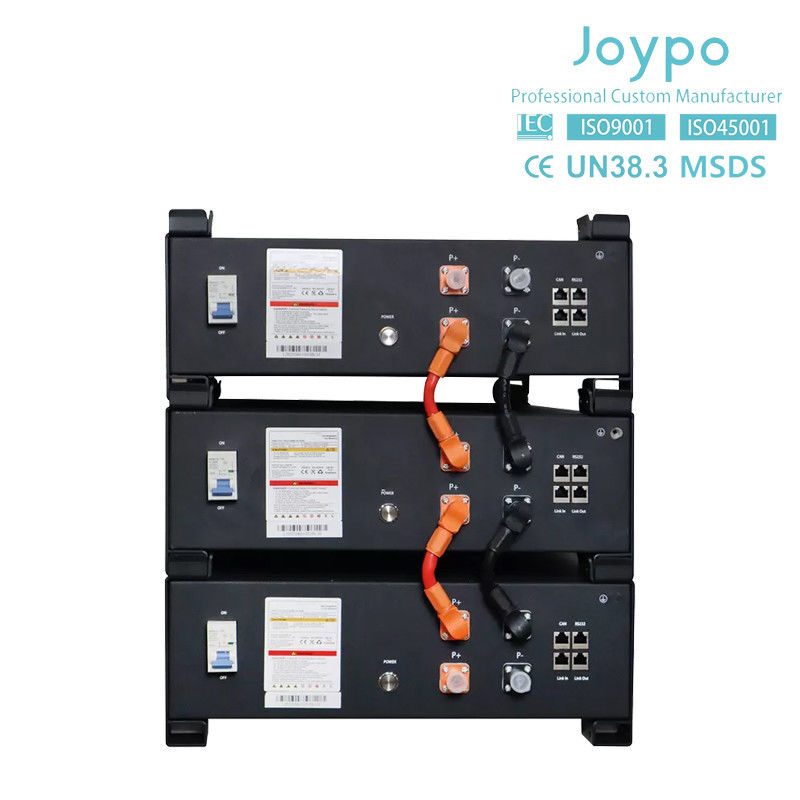 51.2V 100Ah LiFePO4 Lithium Server Rack Battery Pour le système de stockage d'énergie solaire