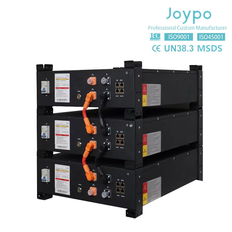 51.2V 100Ah LiFePO4 Lithium Server Rack Battery Pour le système de stockage d'énergie solaire