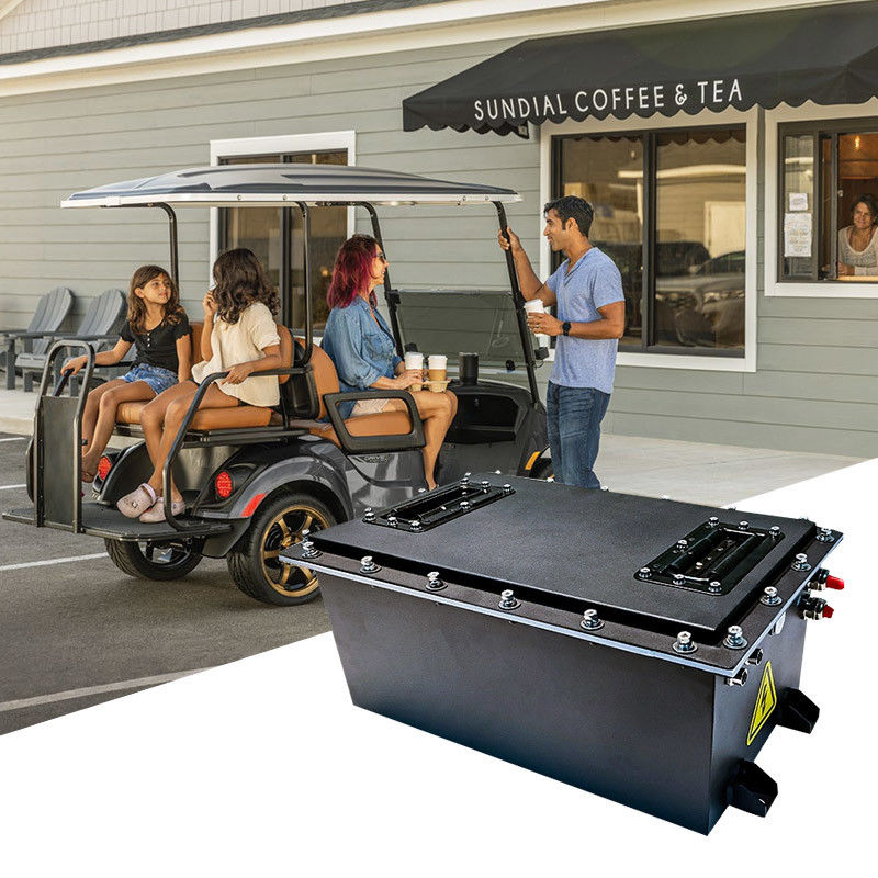 165Ah 48V LiFePO4 batterie de panier de golf pour remplacer la batterie au plomb-acide de Yamaha