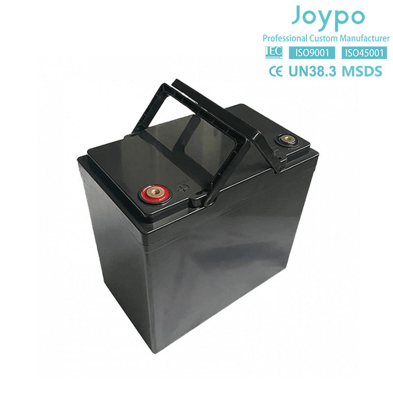 Joypo 12V Lithium Iron Phosphate Battery Support Connexion série pour RV et Marine