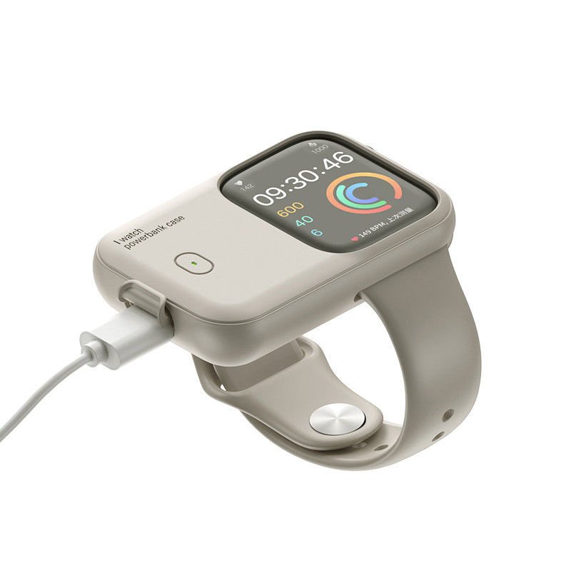 Batterie au lithium-ion polymère magnétique Chargement sans fil Portable Power Bank pour Apple Watch