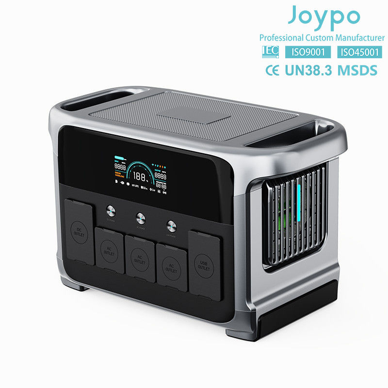 LiFePO4 batterie centrale électrique portable 1200W hors réseau Système d'énergie solaire pour la maison
