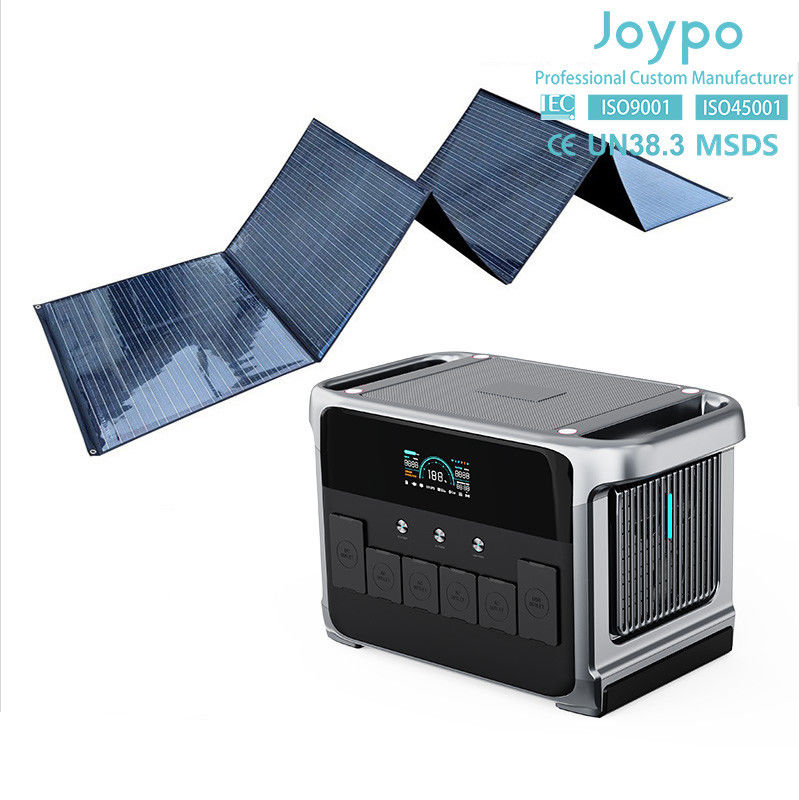 4.8kW 2.4kW Lifepo4 centrale électrique portable générateur solaire pour camping-house appartement