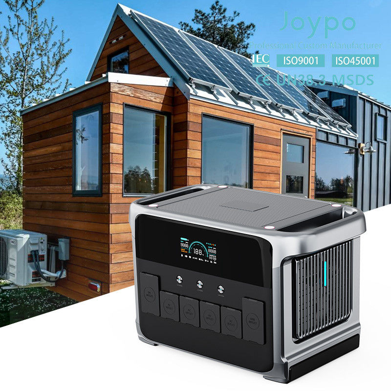 Générateur solaire tout-en-un 48V 45Ah Station électrique à batterie de secours UPS à domicile avec onduleur 2400W