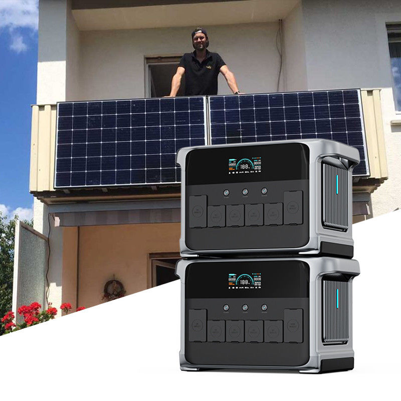 générateurs solaires portables hors réseau pour le système solaire de balcon