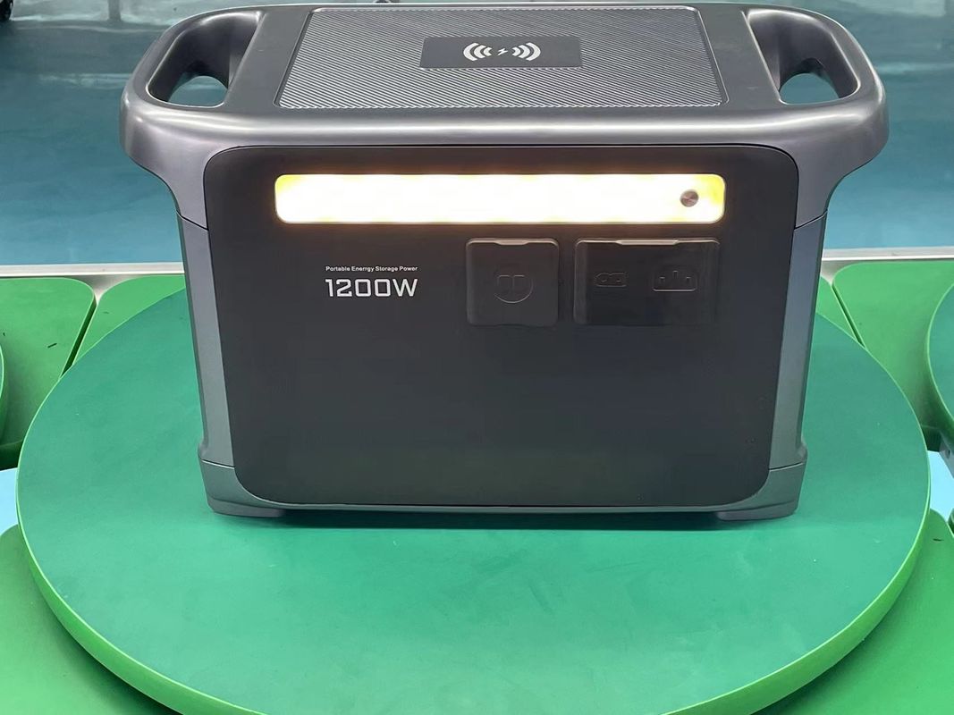Station de batterie portable Joypo 1152Wh 1200W Réserve d'alimentation pour la maison et l'extérieur